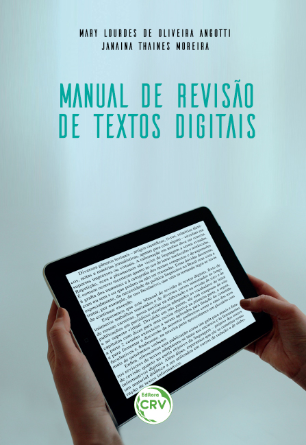 Capa do livro: MANUAL DE REVISÃO DE TEXTOS DIGITAIS