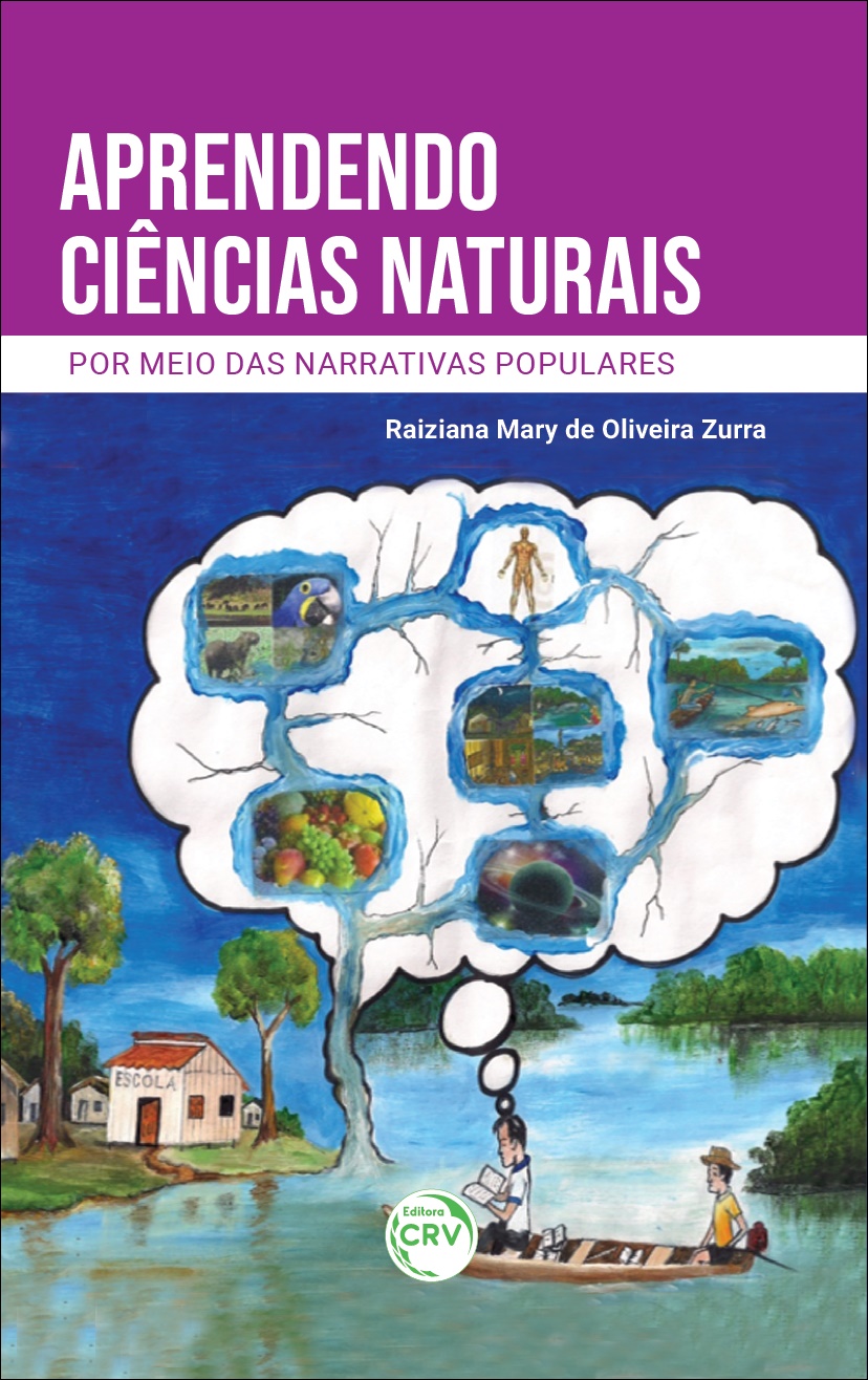 Capa do livro: APRENDENDO CIÊNCIAS NATURAIS POR MEIO DAS NARRATIVAS POPULARES