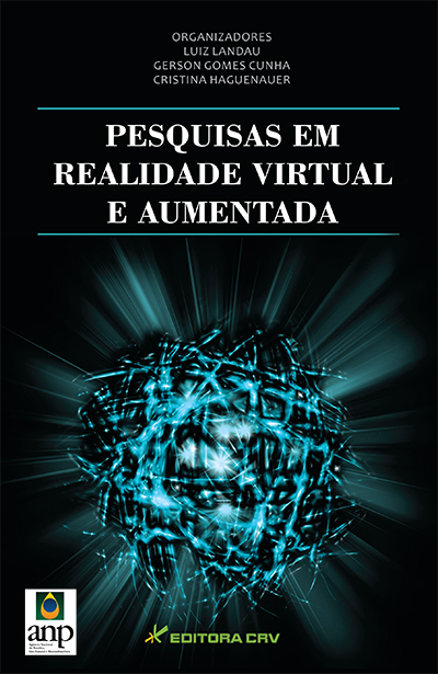 Capa do livro: PESQUISAS EM REALIDADE VIRTUAL E AUMENTADA