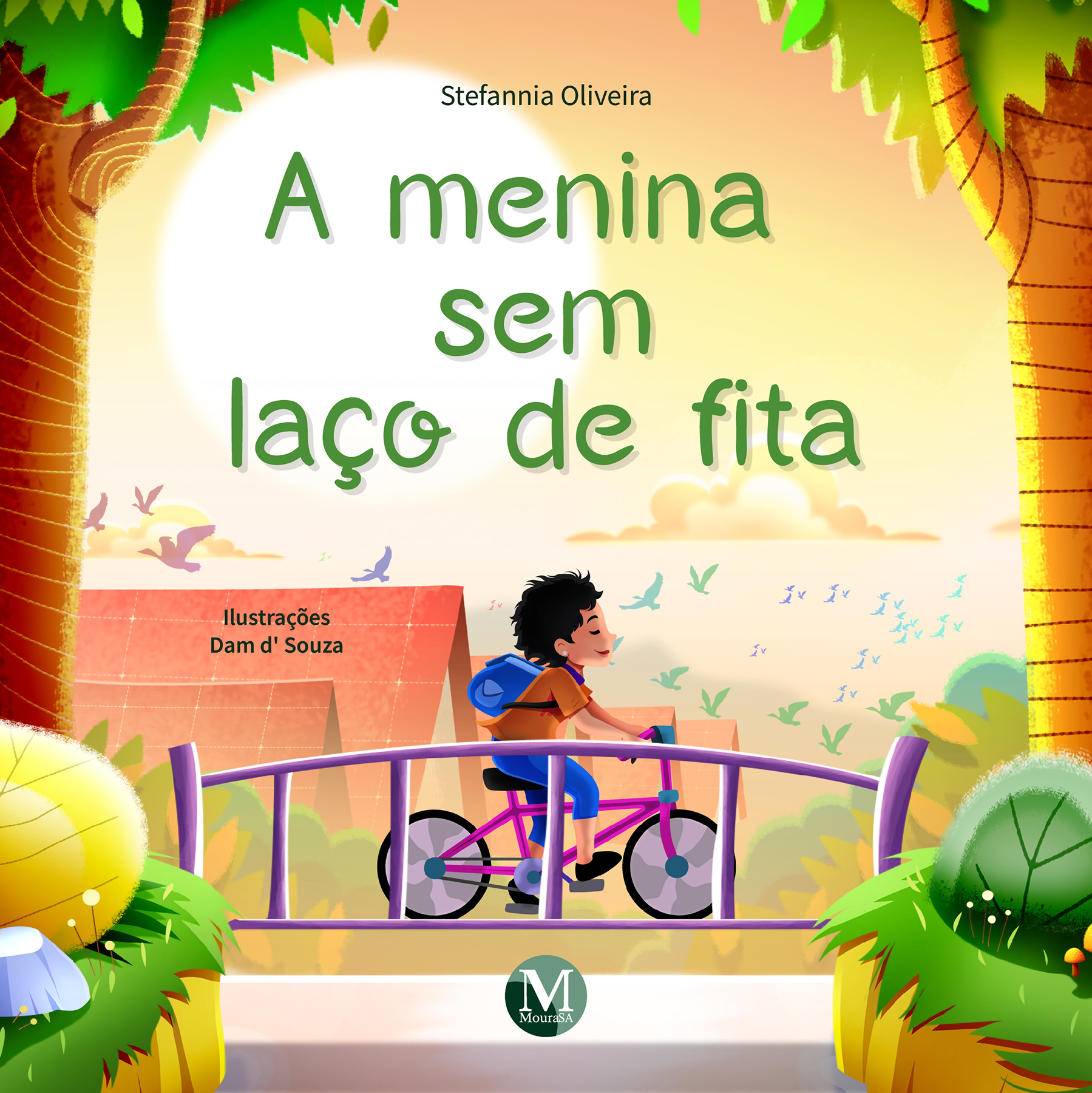 Capa do livro: A menina sem laço de fita