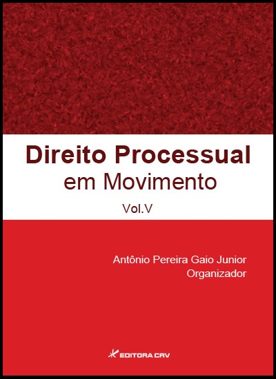 Capa do livro: DIREITO PROCESSUAL EM MOVIMENTO <br>VOL. V