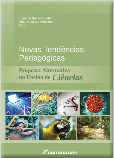 Capa do livro: NOVAS TENDÊNCIAS PEDAGÓGICAS:<br>proposta alternativa no ensino de ciências