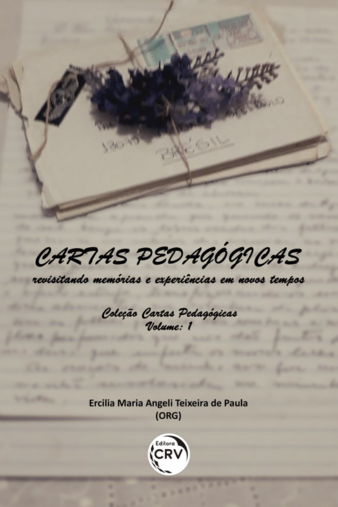 Capa do livro: CARTAS PEDAGÓGICAS:  <br>revisitando memórias e experiências em novos tempos <br>Coleção Cartas pedagógicas Volume 1