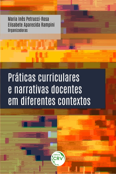 Capa do livro: PRÁTICAS CURRICULARES E NARRATIVAS DOCENTES EM DIFERENTES CONTEXTOS