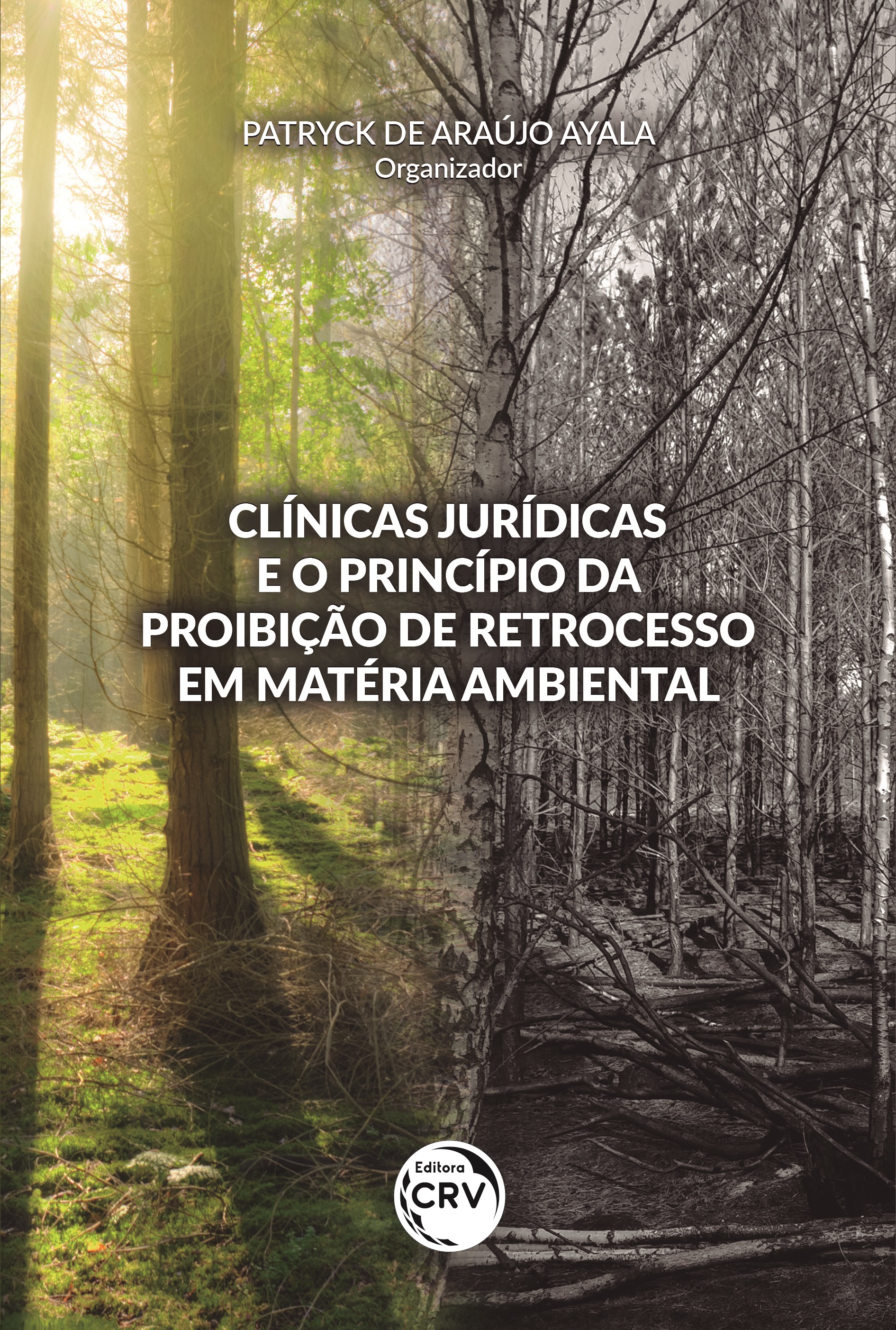 Capa do livro: CLÍNICAS JURÍDICAS E O PRINCÍPIO DA PROIBIÇÃO DE RETROCESSO EM MATÉRIA AMBIENTAL