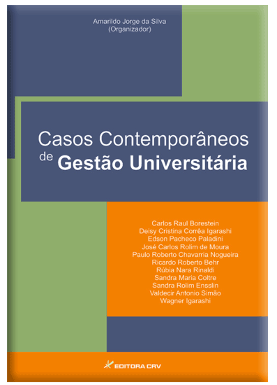 Capa do livro: CASOS CONTEMPORÂNEOS DE GESTÃO UNIVERSITÁRIA