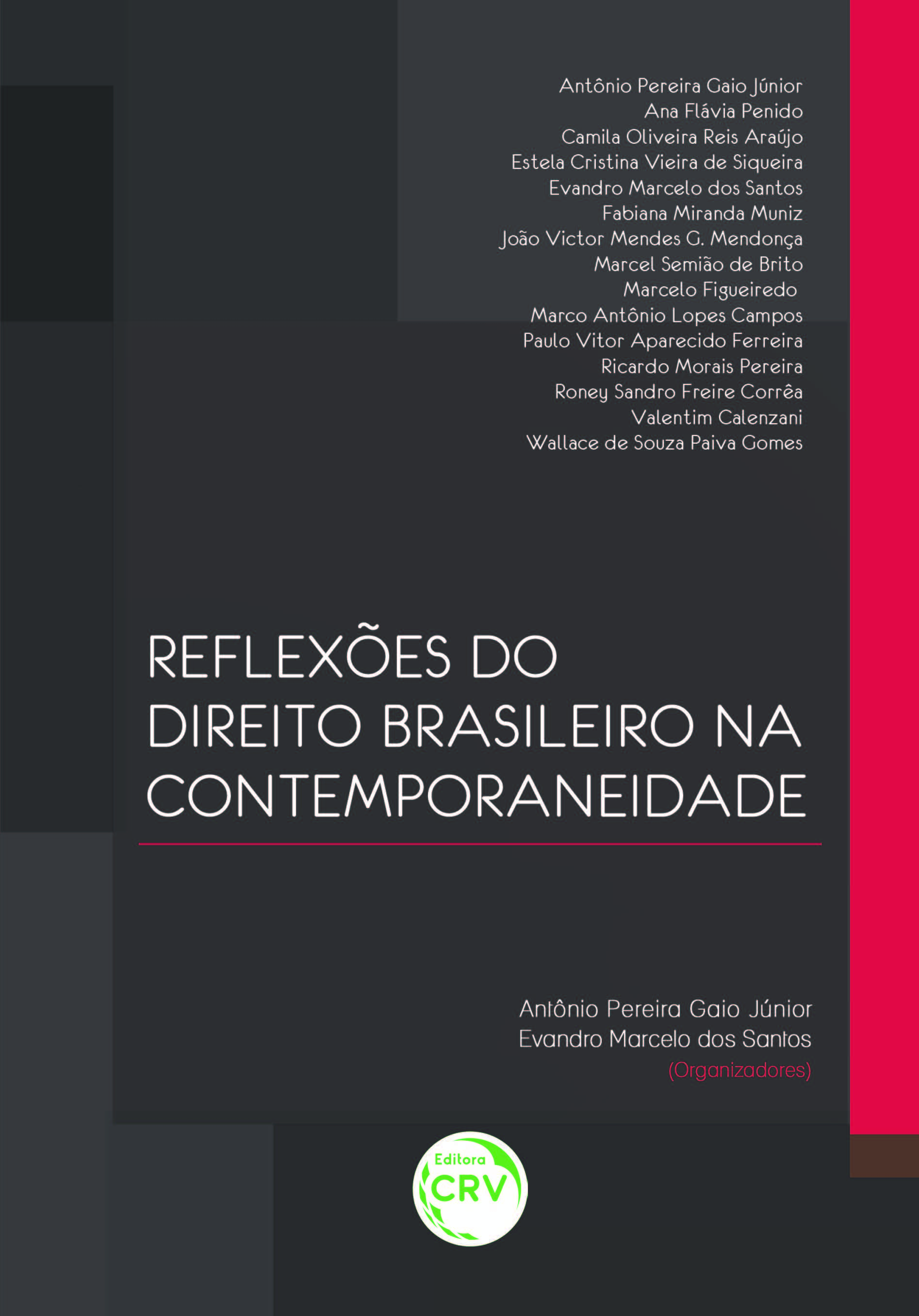 Capa do livro: REFLEXÕES DO DIREITO BRASILEIRO NA CONTEMPORANEIDADE