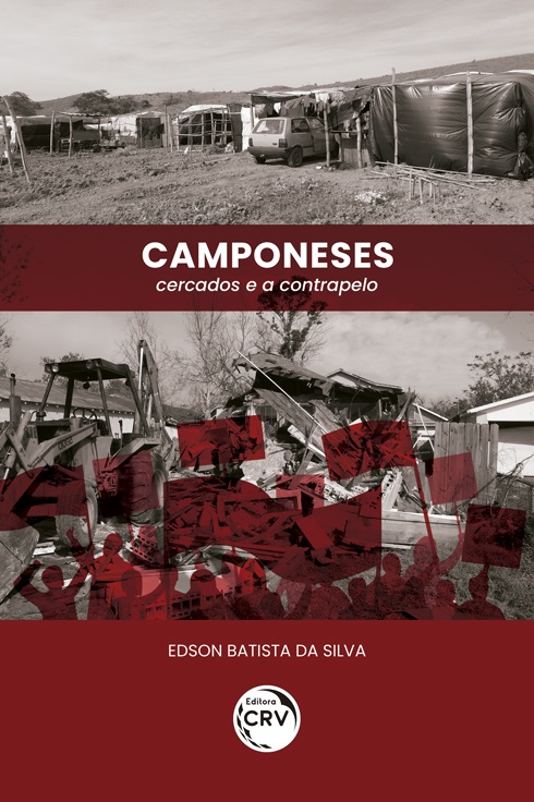 Capa do livro: CAMPONESES:<br> cercados e a contrapelo<br><br> Versão colorida