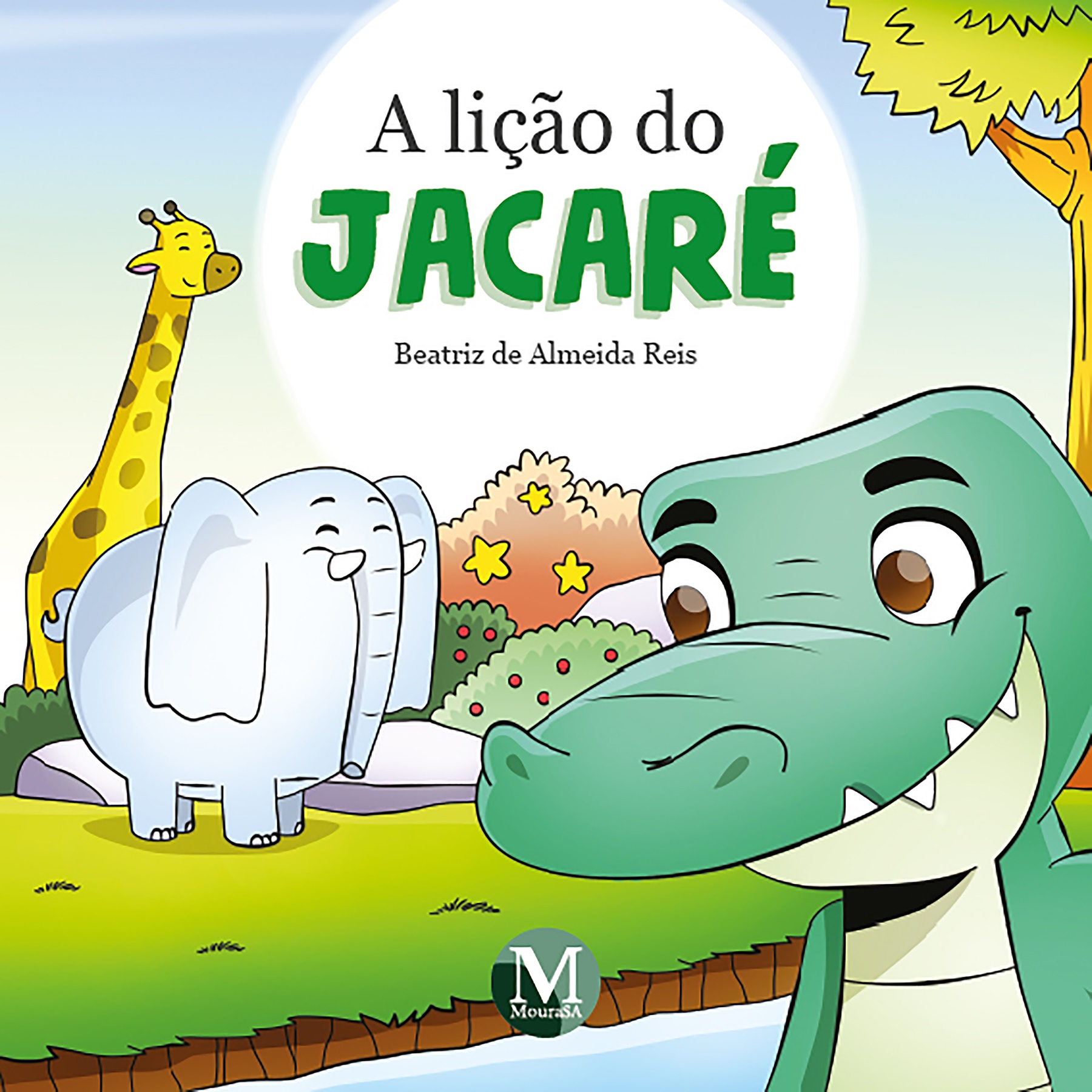 Capa do livro: A lição do jacaré