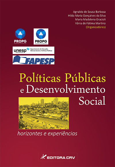 Capa do livro: POLÍTICAS PÚBLICAS E DESENVOLVIMENTO SOCIAL HORIZONTES E EXPERIÊNCIAS