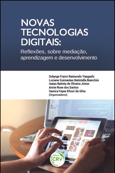 Capa do livro: NOVAS TECNOLOGIAS DIGITAIS:<br>reﬂexões sobre mediação, aprendizagem e desenvolvimento