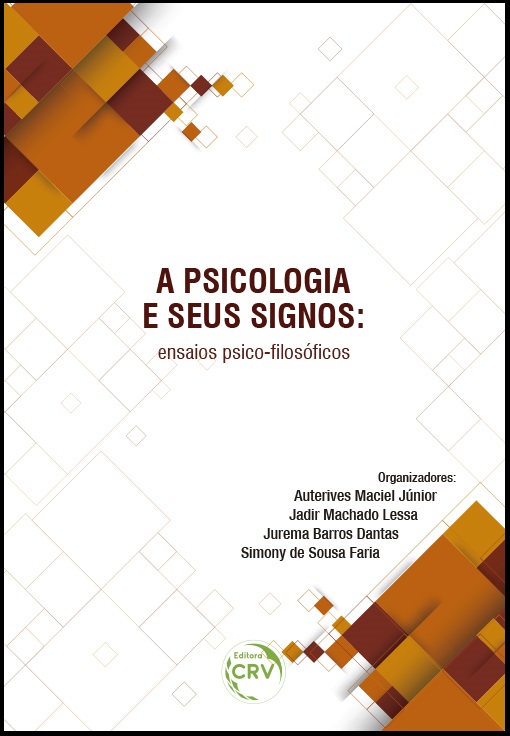 Capa do livro: A PSICOLOGIA E SEUS SIGNOS:<br>ensaios psico-filosóficos