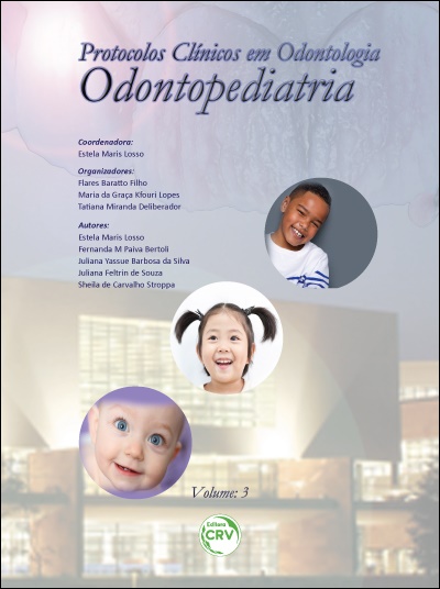 Capa do livro: Protocolos Clínicos em Odontologia:<BR> Odontopediatria <br>Volume 3