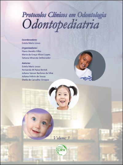 Capa do livro: Protocolos Clínicos em Odontologia:<br> Odontopediatria<br>Volume 3