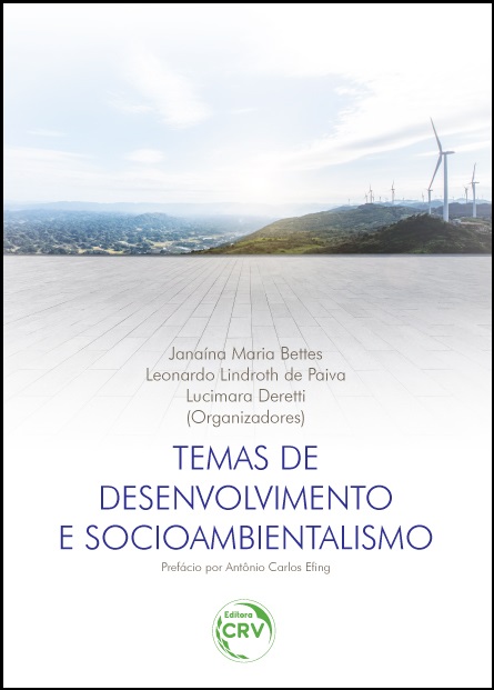 Capa do livro: TEMAS DE DESENVOLVIMENTO E SOCIOAMBIENTALISMO