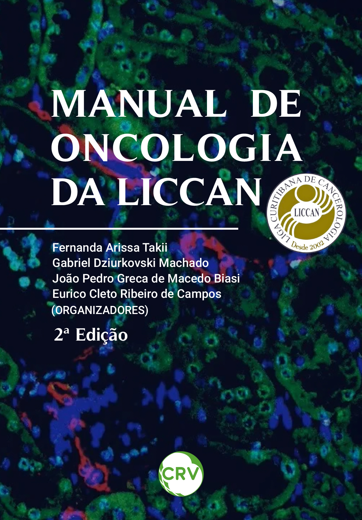 Capa do livro: Manual de oncologia da LICCAN - 2ª Edição