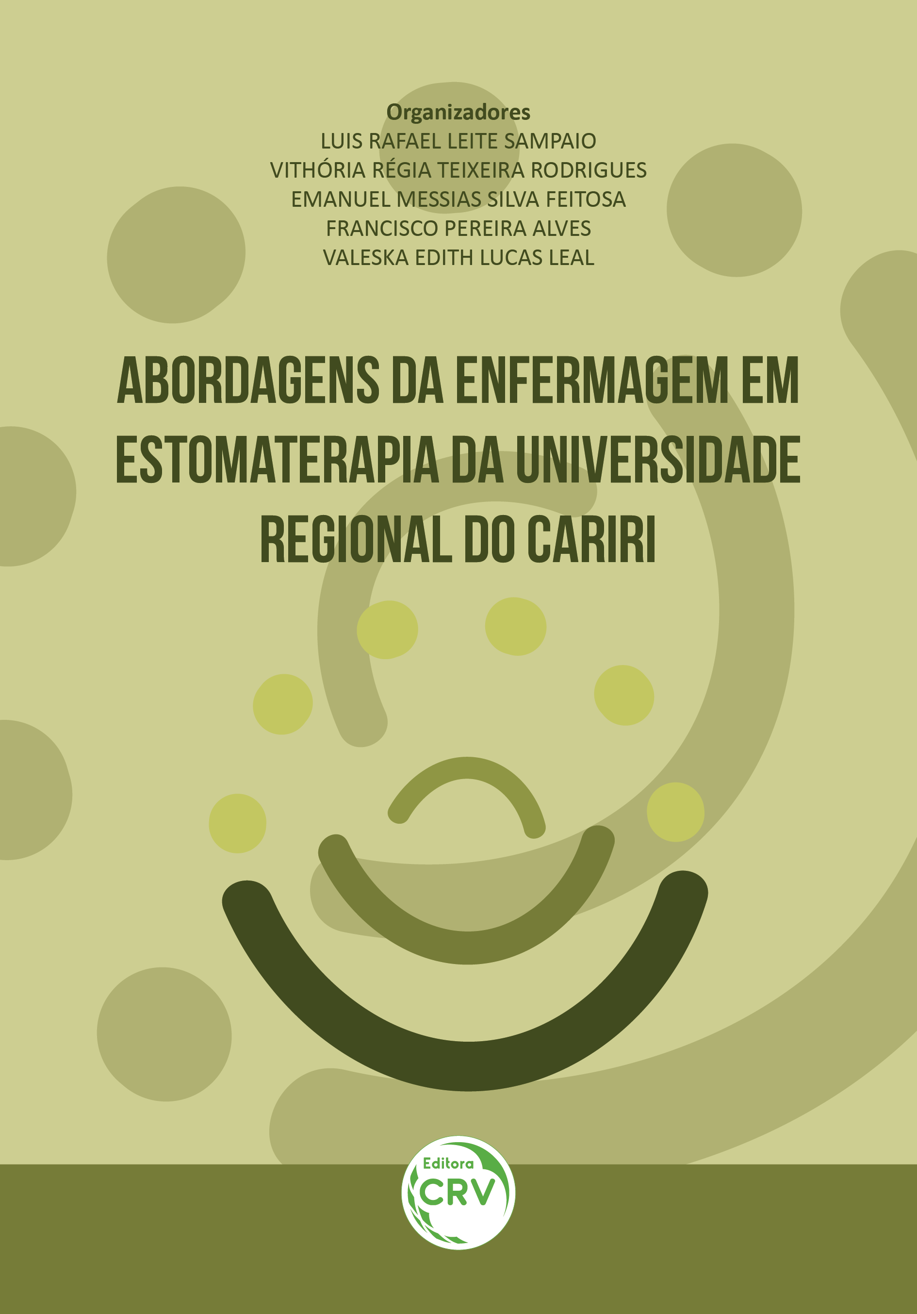 Capa do livro: ABORDAGENS DA ENFERMAGEM EM ESTOMATERAPIA DA UNIVERSIDADE REGIONAL DO CARIRI