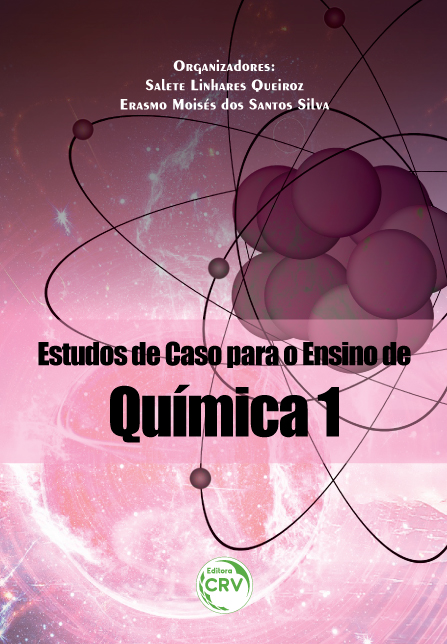 Capa do livro: ESTUDOS DE CASO PARA O ENSINO DE QUÍMICA 1