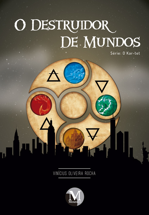 Capa do livro: O DESTRUIDOR DE MUNDOS<br>Série: O Kar-tet