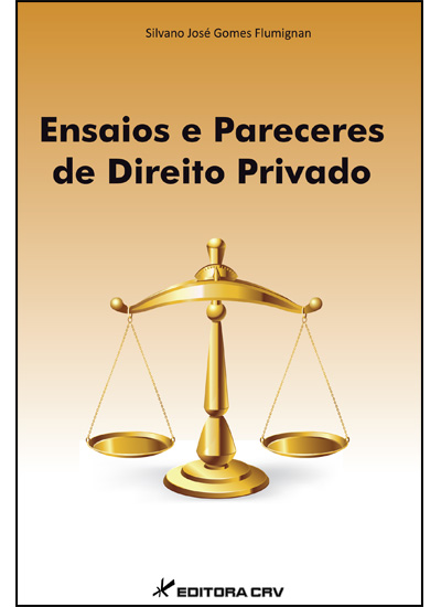 Capa do livro: ENSAIOS E PARECERES DE DIREITO PRIVADO