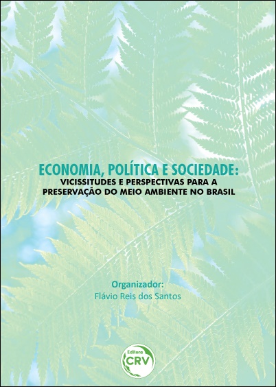 Capa do livro: ECONOMIA, POLÍTICA E SOCIEDADE: <br>vicissitudes e perspectivas para a preservação do meio ambiente no Brasil