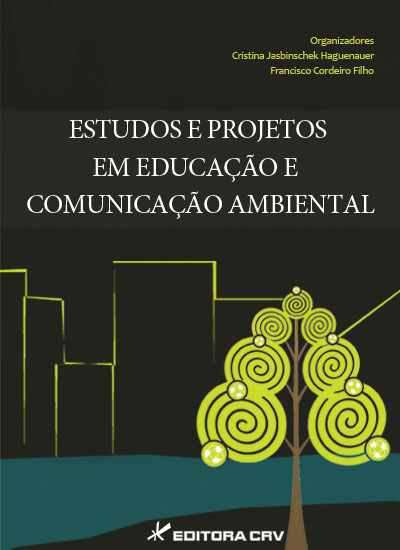 Capa do livro: ESTUDOS E PROJETOS EM EDUCAÇÃO E COMUNICAÇÃO AMBIENTAL 