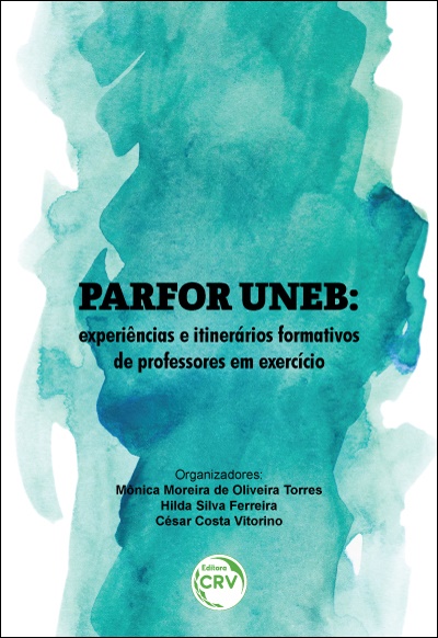 Capa do livro: PARFOR UNEB:<br> experiências e itinerários formativos de professores em exercício