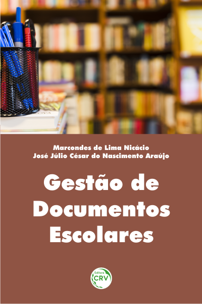 Capa do livro: GESTÃO DE DOCUMENTOS ESCOLARES