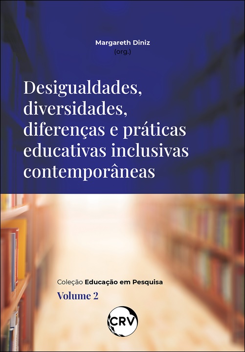 Capa do livro: Desigualdes, diversidades, diferenças e práticas educativas inclusivas contemporâneas