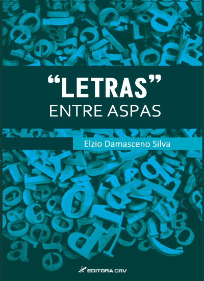 Capa do livro: ”LETRAS” ENTRE ASPAS