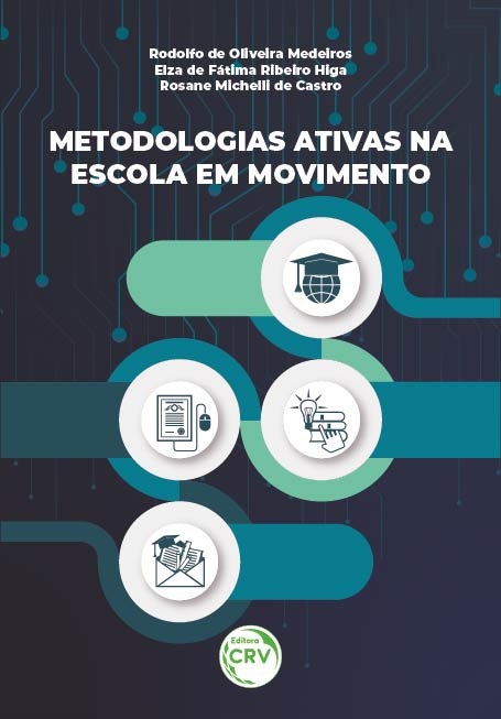 Capa do livro: METODOLOGIAS ATIVAS NA ESCOLA EM MOVIMENTO