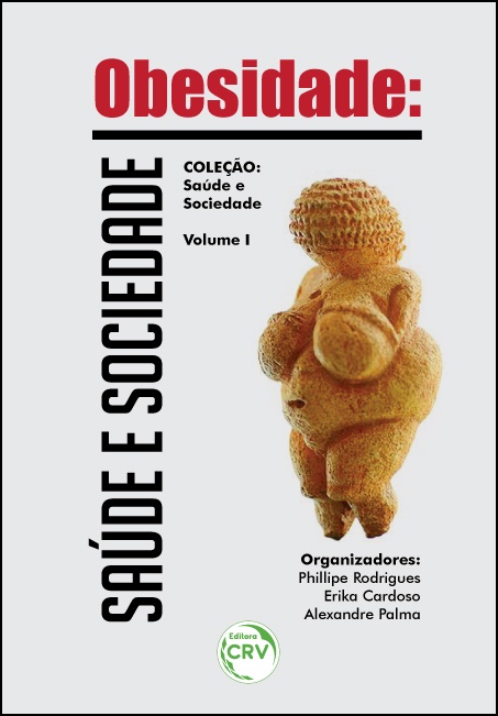 Capa do livro: OBESIDADE: <br>saúde e sociedade <br>Coleção Saúde e sociedade - Volume 1