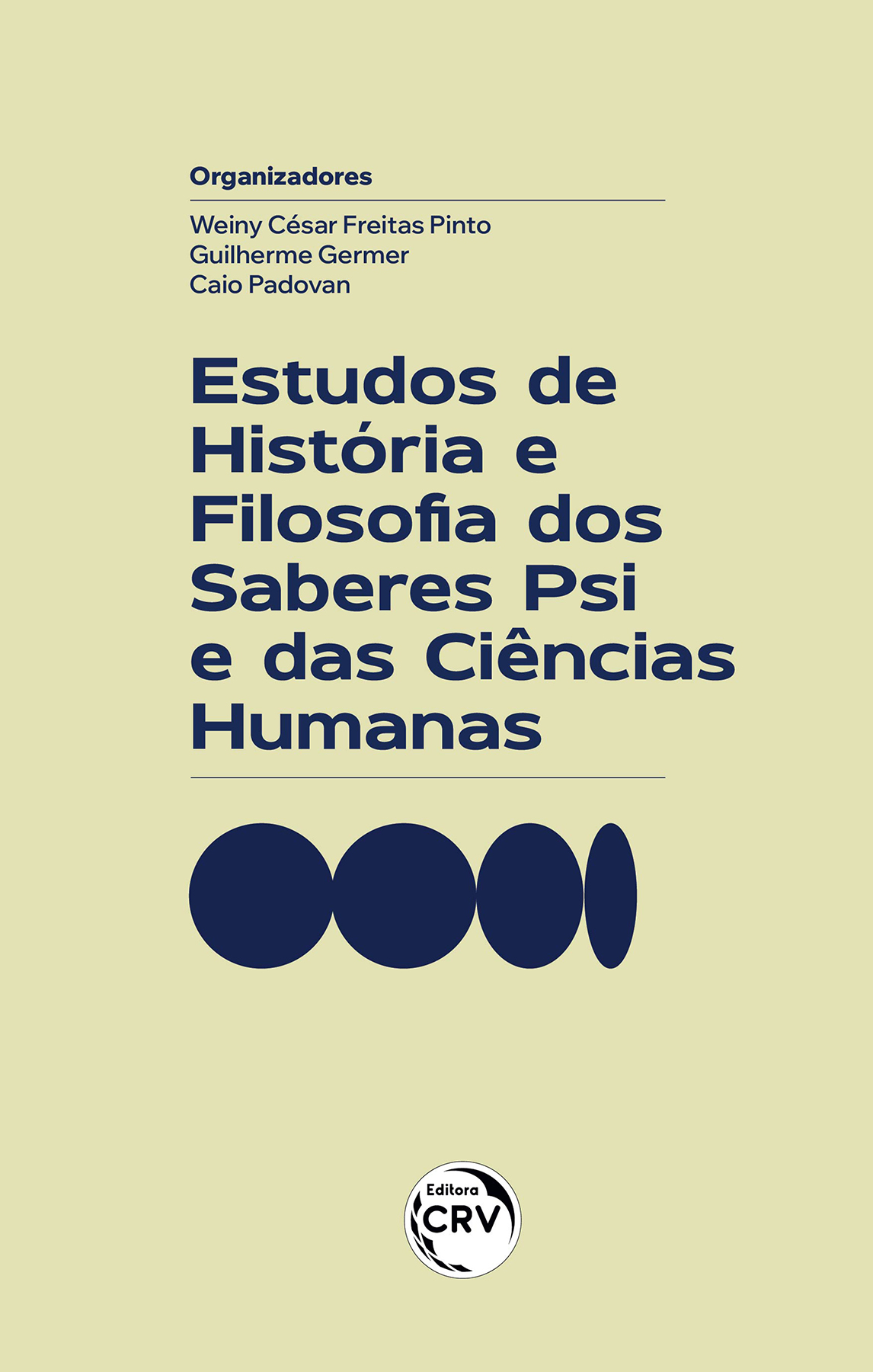 Capa do livro: ESTUDOS DE HISTÓRIA E FILOSOFIA DOS SABERES PSI E DAS CIÊNCIAS HUMANAS