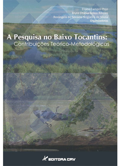 Capa do livro: A PESQUISA NO BAIXO TOCANTINS:<br>contribuições teórico-metodológicas