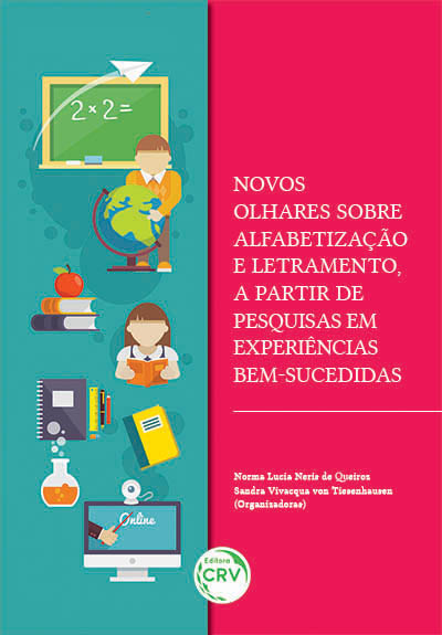 Capa do livro: NOVOS OLHARES SOBRE ALFABETIZAÇÃO E LETRAMENTO, A PARTIR DE PESQUISAS EM EXPERIÊNCIAS BEM-SUCEDIDAS