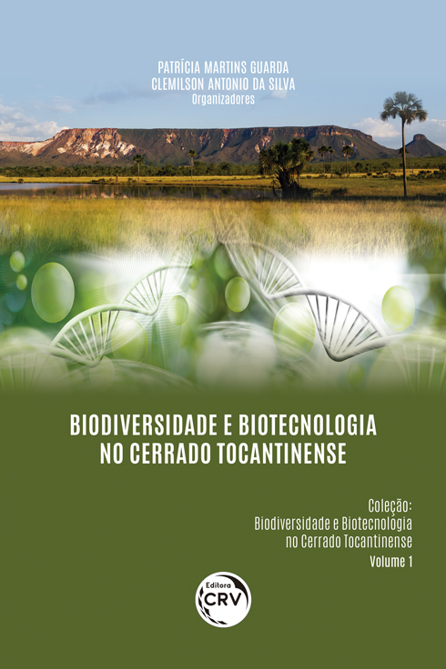 Capa do livro: BIODIVERSIDADE E BIOTECNOLOGIA NO CERRADO TOCANTINENSE <br>Coleção Biodiversidade e Biotecnologia no Cerrado Tocantinense - Volume 1
