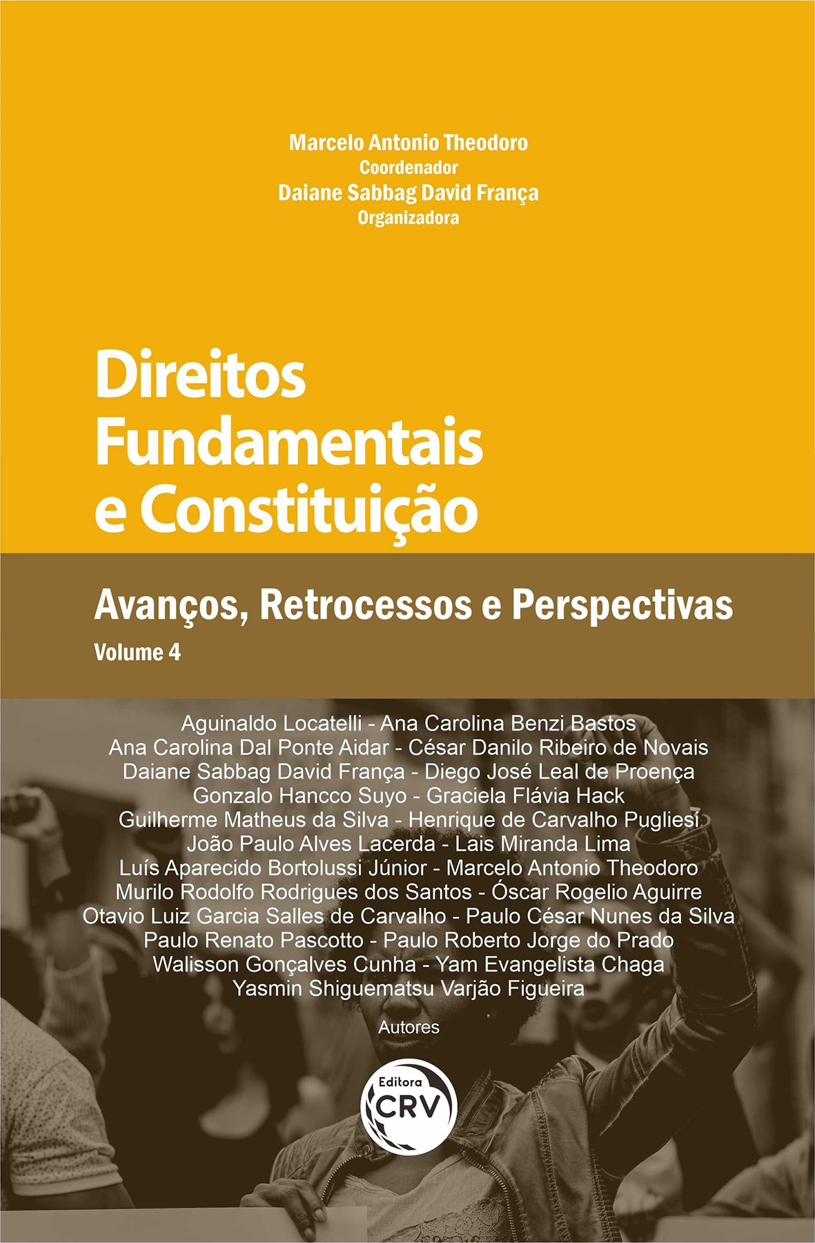 Capa do livro: DIREITOS FUNDAMENTAIS E CONSTITUIÇÃO: <br>avanços, retrocessos e perspectivas<br> Volume 4