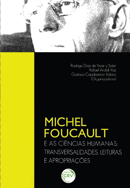 Capa do livro: MICHEL FOUCAULT E AS CIÊNCIAS HUMANAS:<br>transversalidades, leituras e apropriações
