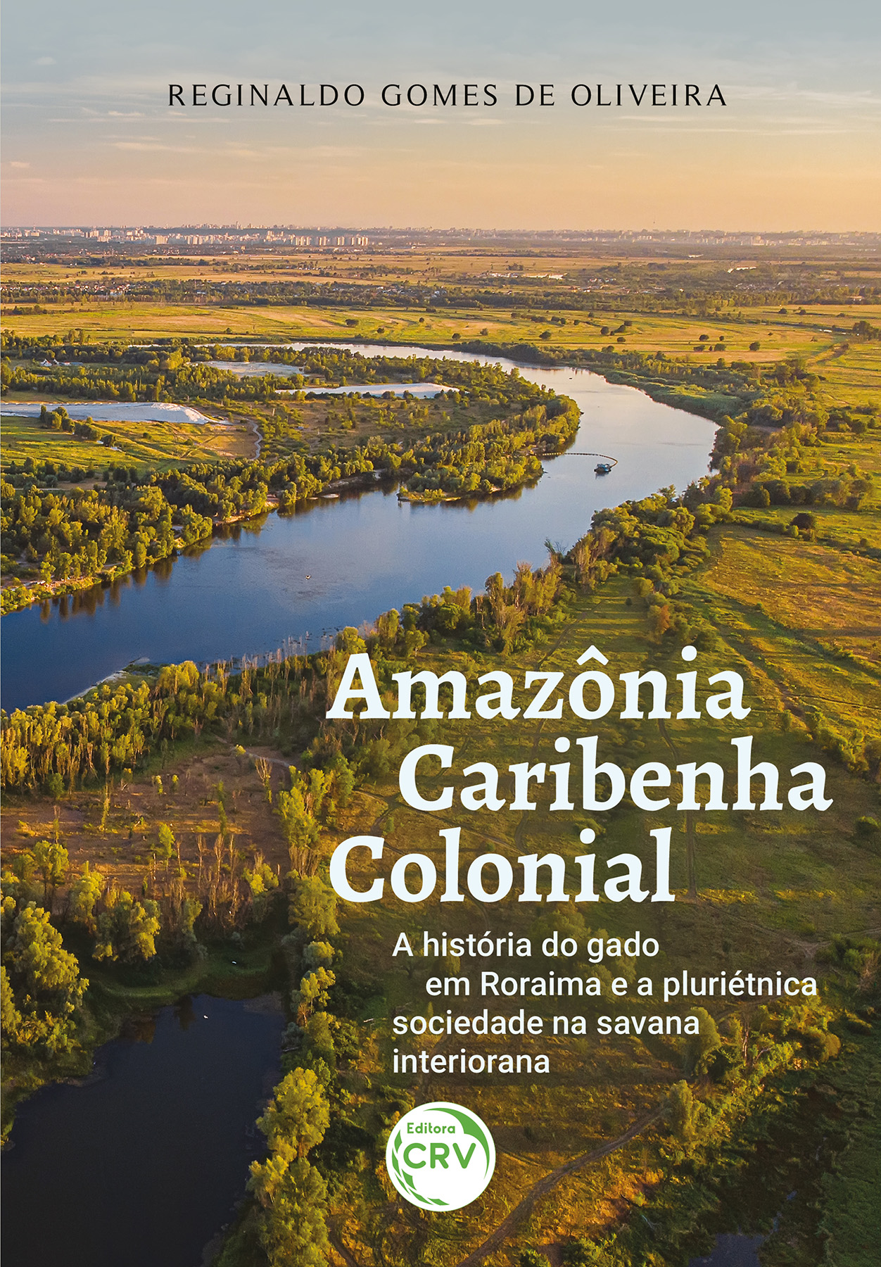 Capa do livro: AMAZÔNIA CARIBENHA COLONIAL <BR> A história do gado em Roraima e a pluriétnica sociedade na savana interiorana