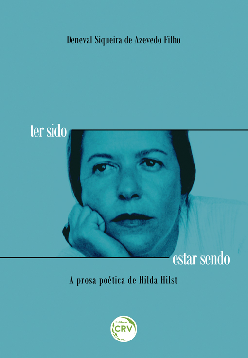 Capa do livro: TER SIDO ESTAR SENDO – A PROSA POÉTICA DE HILDA HILST