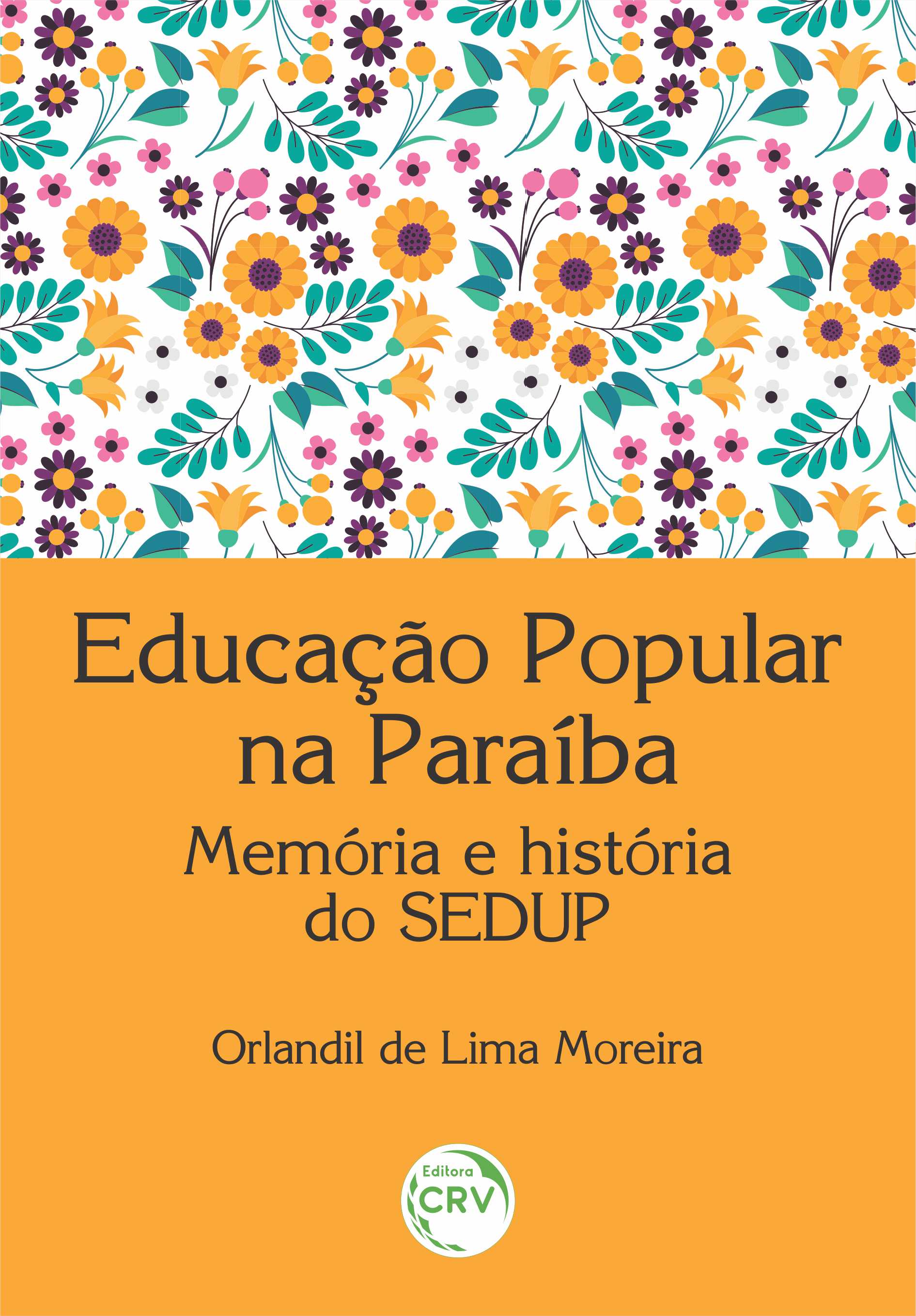 Capa do livro: EDUCAÇÃO POPULAR NA PARAÍBA<br> Memória e história do SEDUP