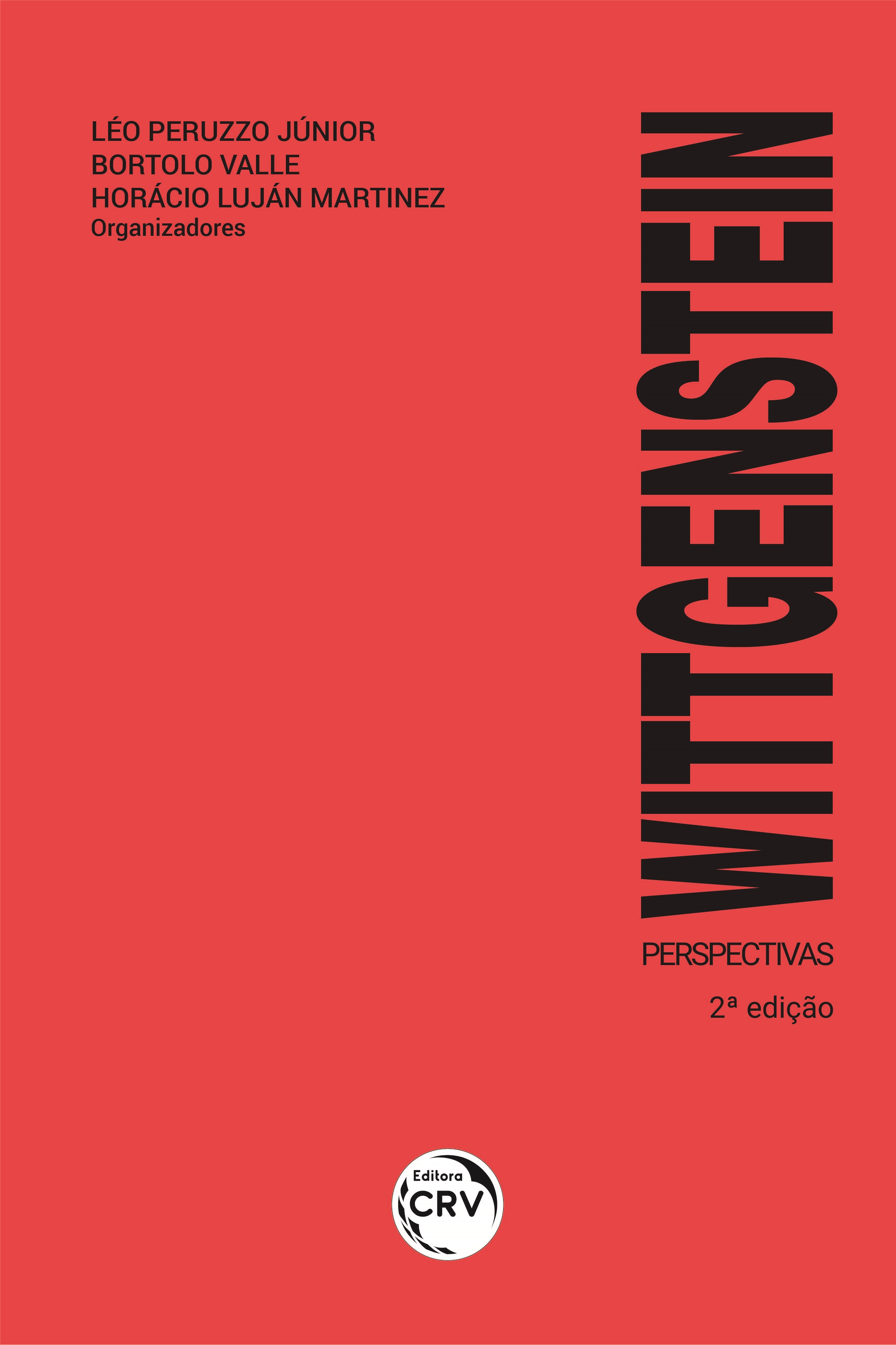 Capa do livro: WITTGENSTEIN: <br> perspectivas <br> 2ª Edição