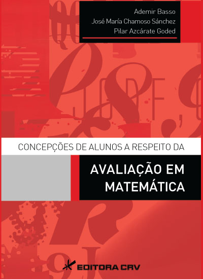 Capa do livro: CONCEPÇÕES DE ALUNOS A RESPEITO DA AVALIAÇÃO EM MATEMÁTICA