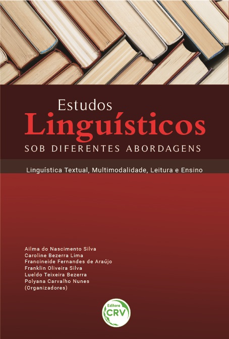 Capa do livro: ESTUDOS LINGUÍSTICOS SOB DIFERENTES ABORDAGENS:<br> linguística textual, multimodalidade, leitura e ensino