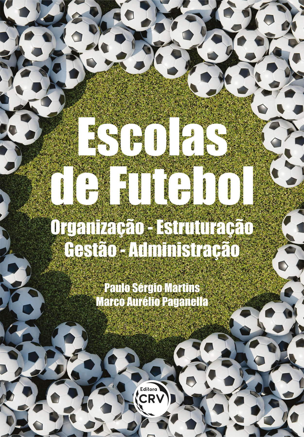 Capa do livro: ESCOLAS DE FUTEBOL <br> Organização – Estruturação – Gestão – Administração