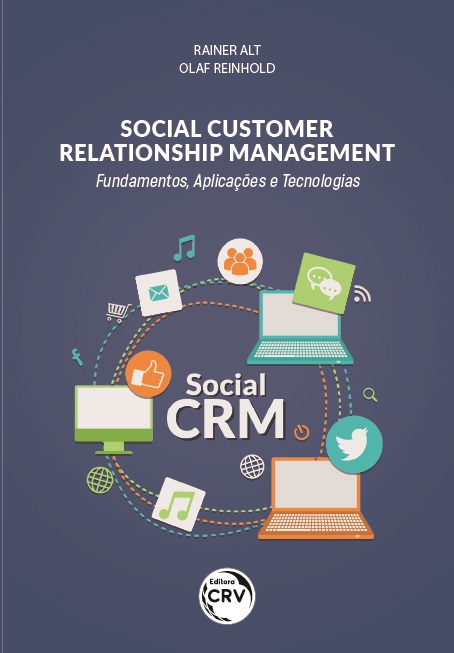 Capa do livro: SOCIAL CUSTOMER RELATIONSHIP MANAGEMENT<br> Fundamentos, Aplicações e Tecnologias