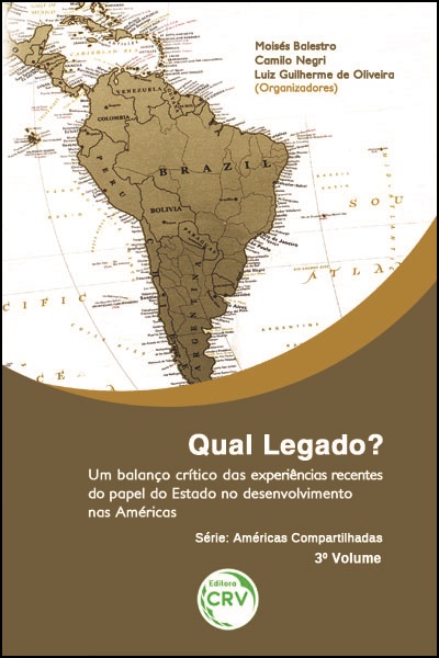 Capa do livro: QUAL LEGADO? UM BALANÇO CRÍTICO DAS EXPERIÊNCIAS RECENTES DO PAPEL DO ESTADO NO DESENVOLVIMENTO NAS AMÉRICAS