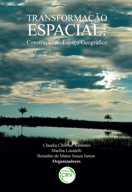 Capa do livro: TRANSFORMAÇÃO ESPACIAL:<br> construção do espaço geográfico