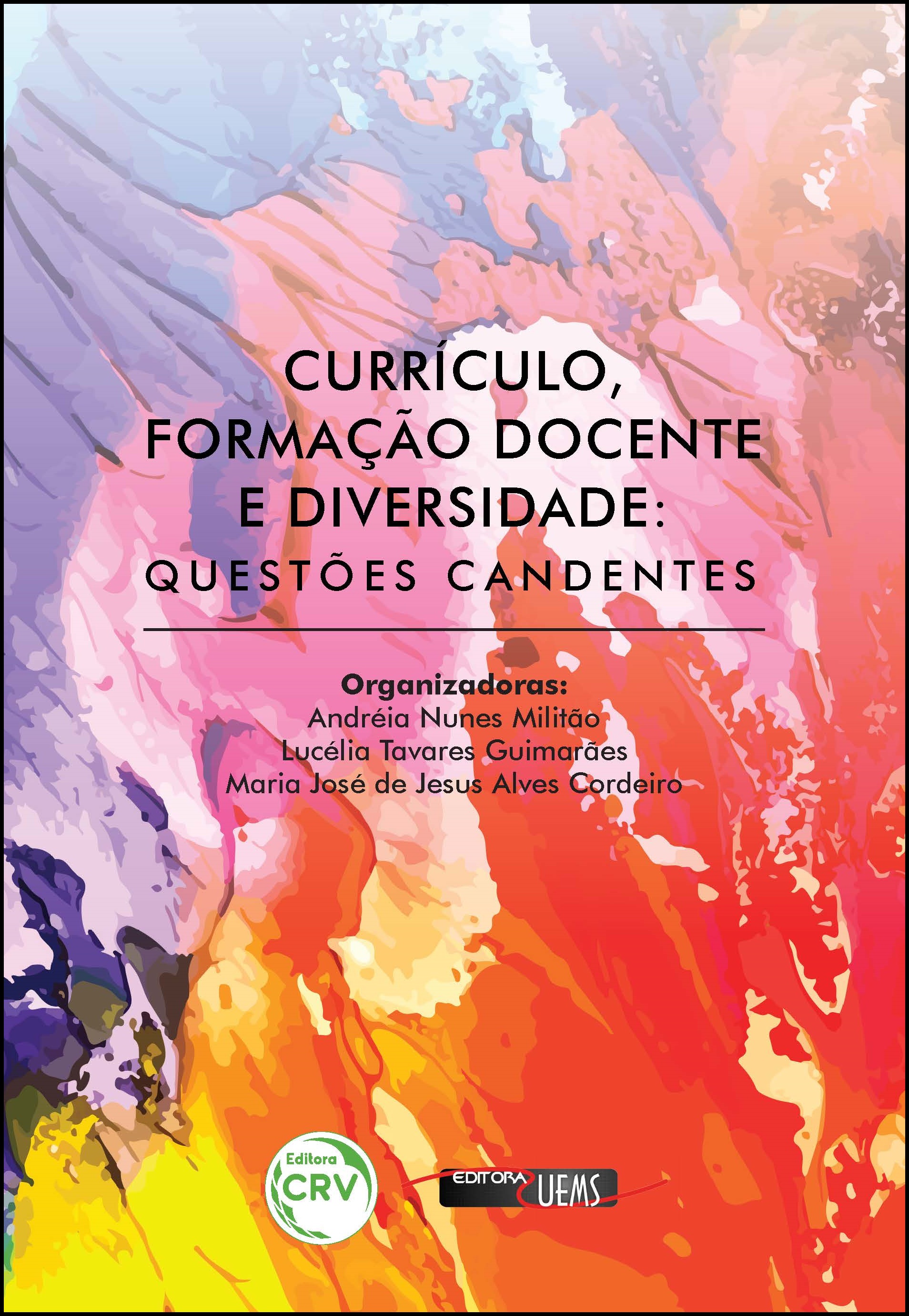 Capa do livro: CURRÍCULO, FORMAÇÃO DOCENTE E DIVERSIDADE: <br>questões candentes