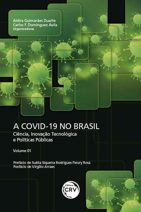 Capa do livro: A COVID-19 NO BRASIL: <BR>ciência, inovação tecnológica e políticas públicas - Volume 1